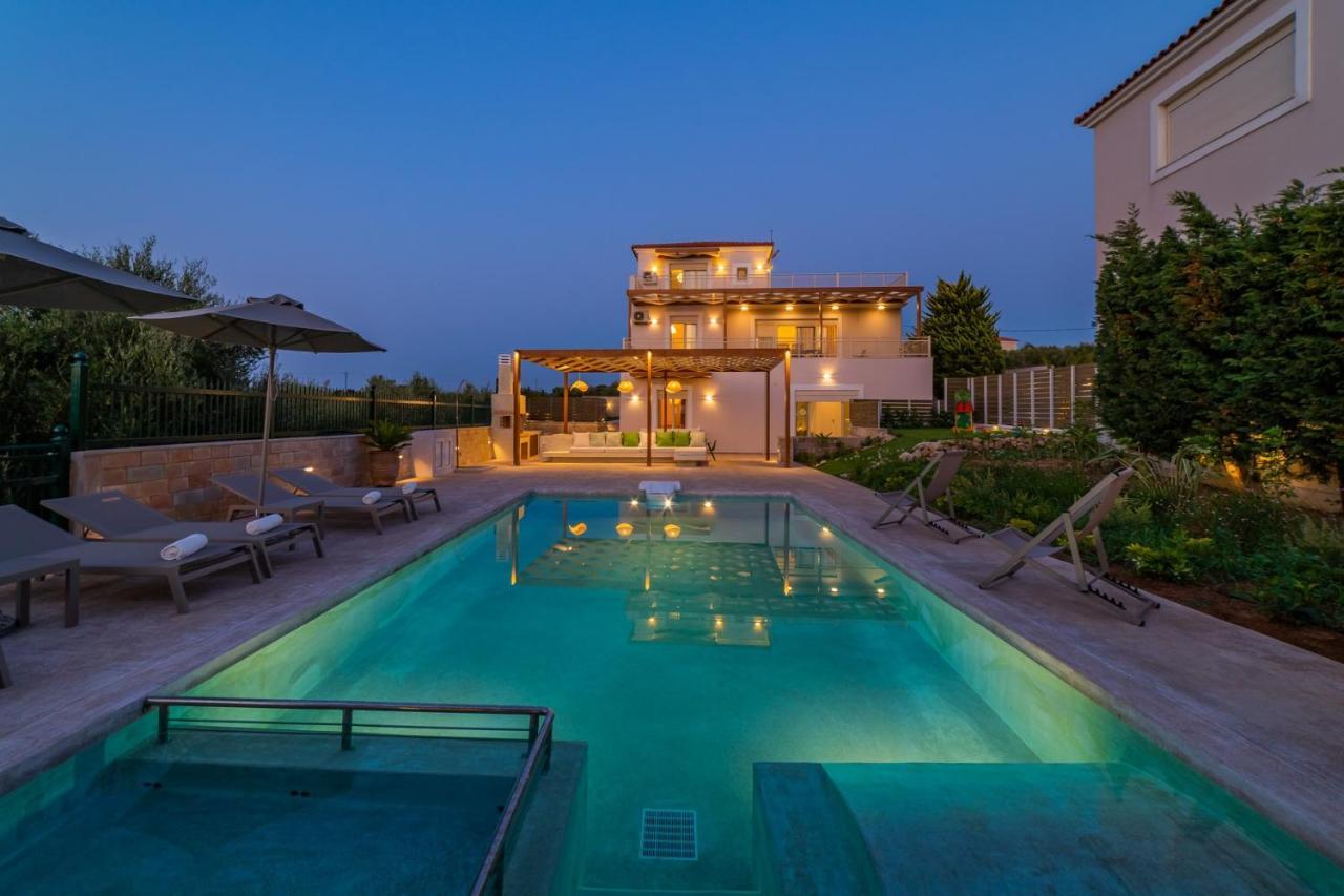 Estella Villa With Pool, Children Area, Bbq & Magnificent Views! Αστέρι Εξωτερικό φωτογραφία
