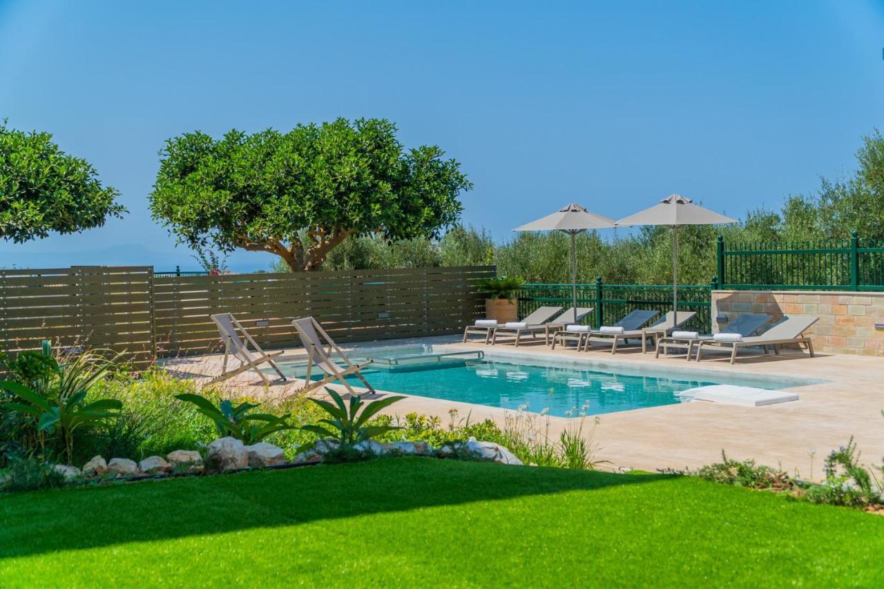 Estella Villa With Pool, Children Area, Bbq & Magnificent Views! Αστέρι Εξωτερικό φωτογραφία