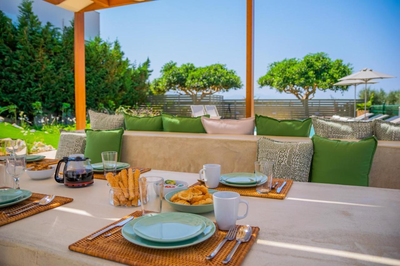 Estella Villa With Pool, Children Area, Bbq & Magnificent Views! Αστέρι Εξωτερικό φωτογραφία