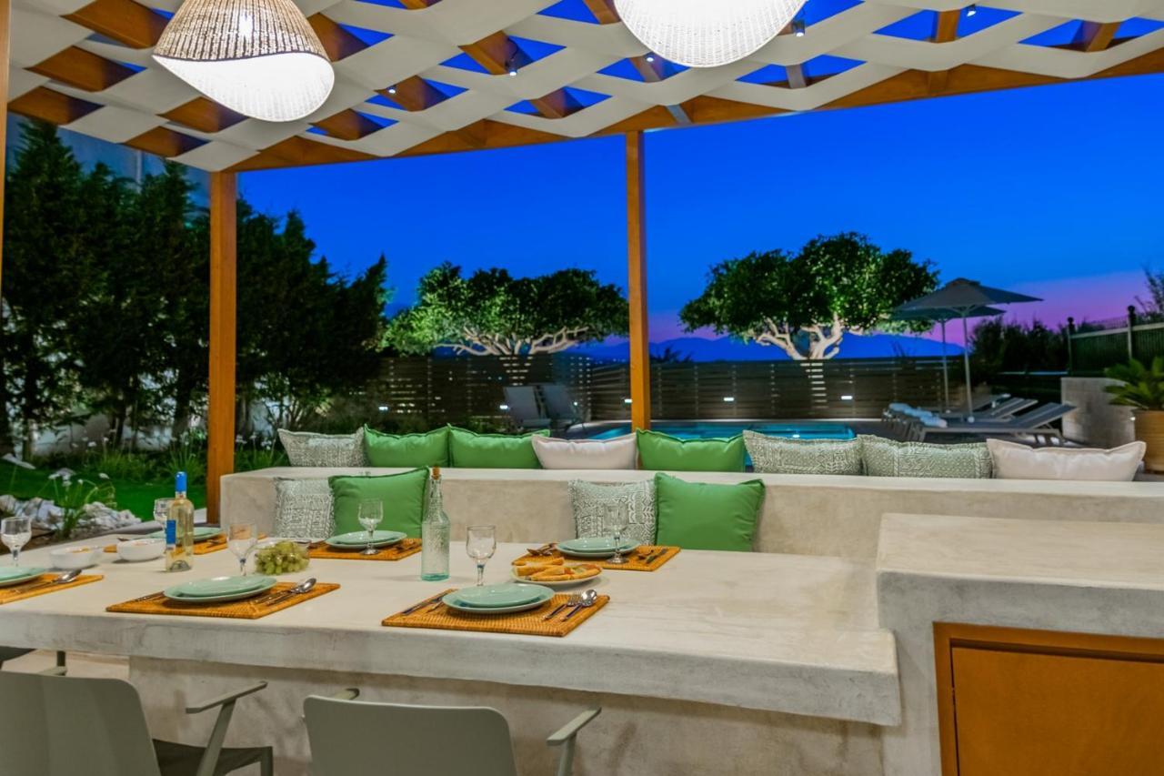 Estella Villa With Pool, Children Area, Bbq & Magnificent Views! Αστέρι Εξωτερικό φωτογραφία