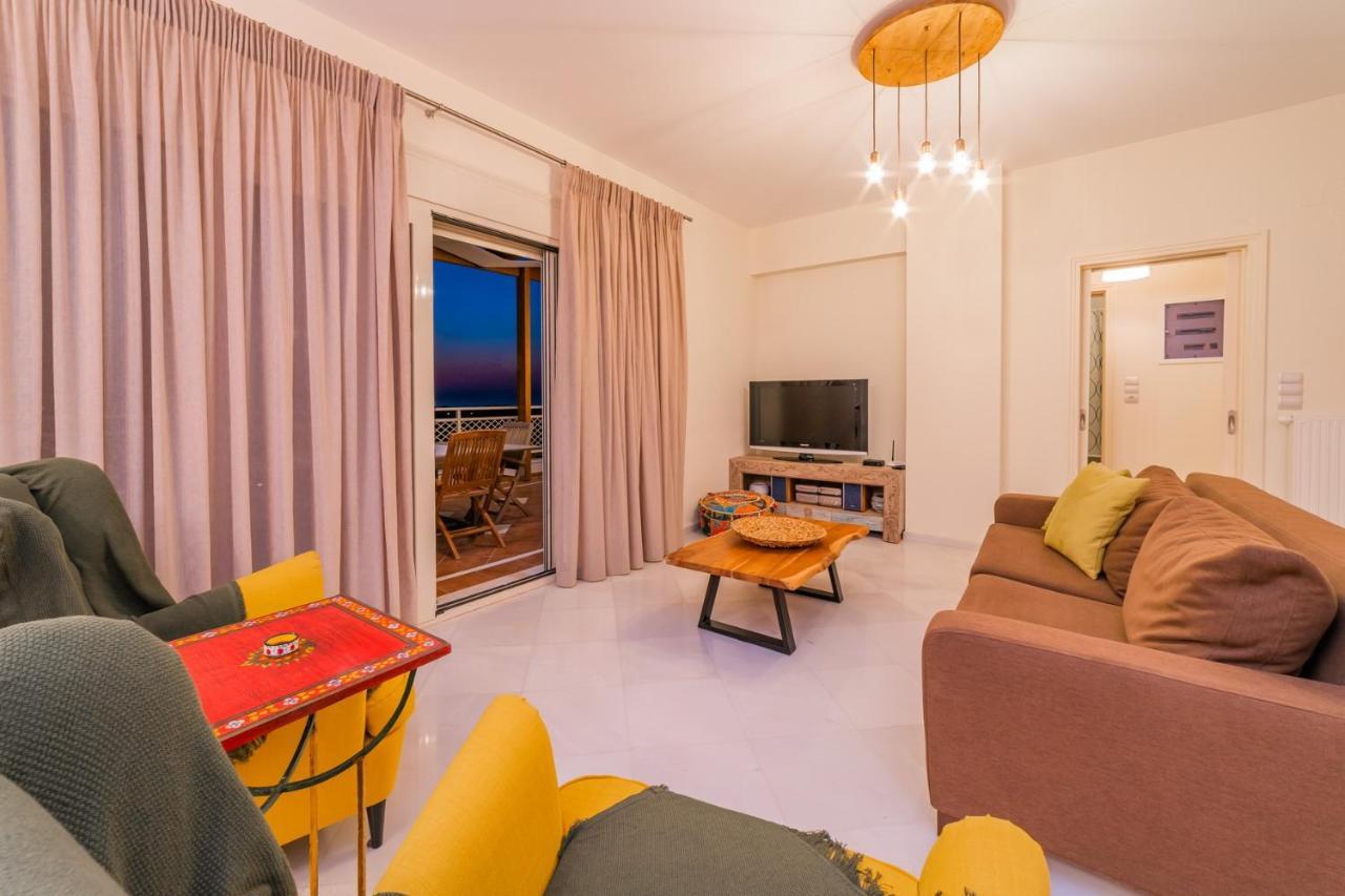 Estella Villa With Pool, Children Area, Bbq & Magnificent Views! Αστέρι Εξωτερικό φωτογραφία