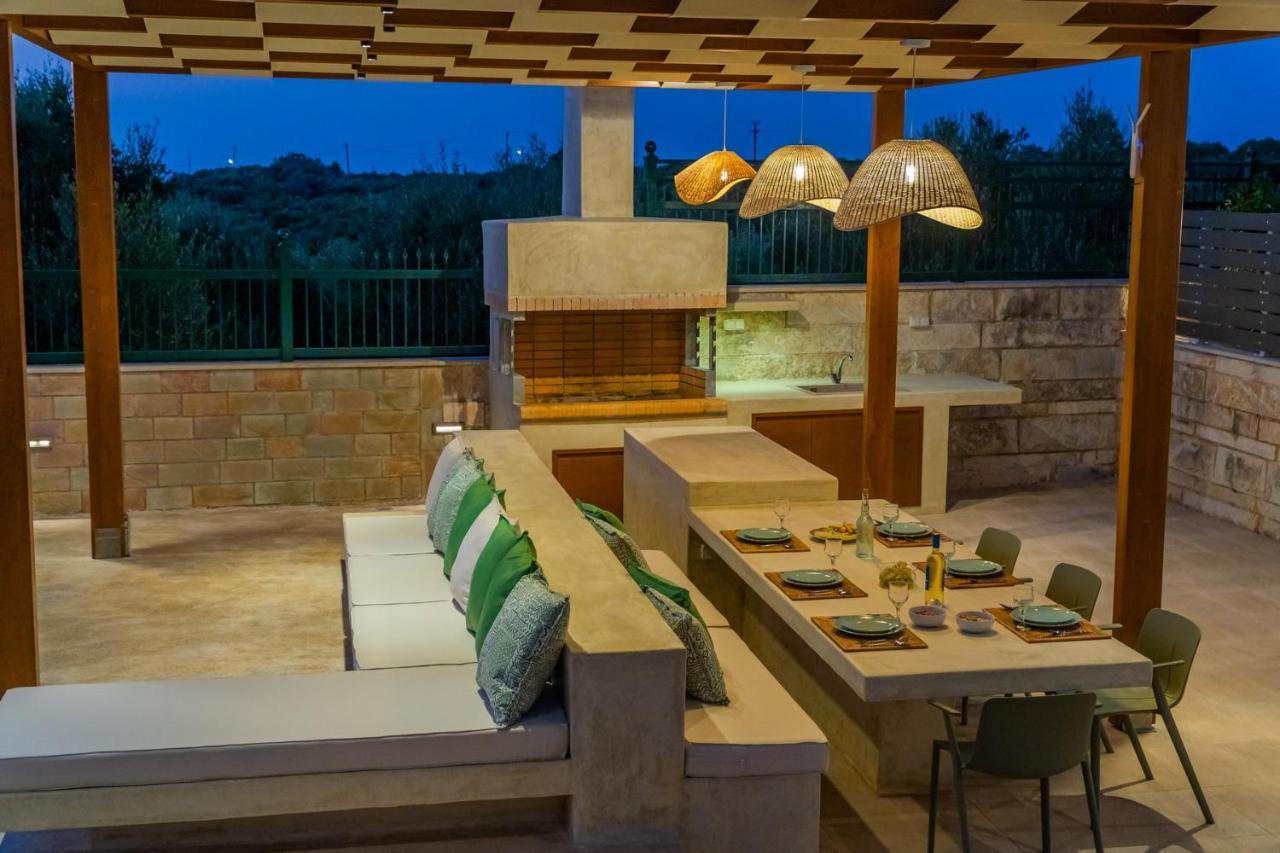 Estella Villa With Pool, Children Area, Bbq & Magnificent Views! Αστέρι Εξωτερικό φωτογραφία
