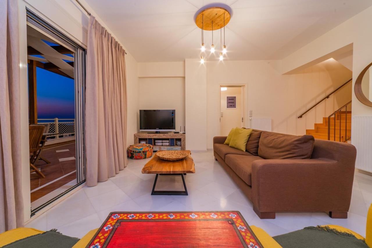 Estella Villa With Pool, Children Area, Bbq & Magnificent Views! Αστέρι Εξωτερικό φωτογραφία