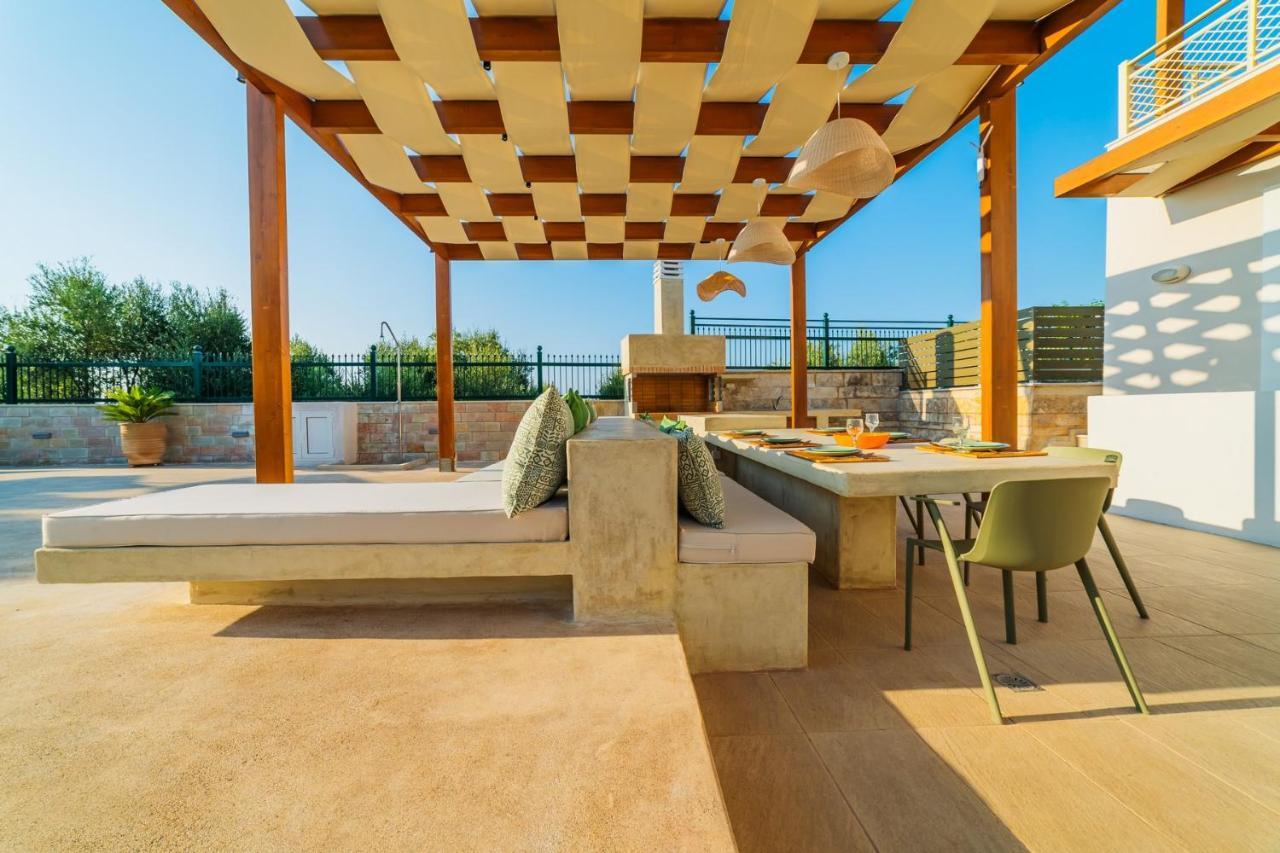 Estella Villa With Pool, Children Area, Bbq & Magnificent Views! Αστέρι Εξωτερικό φωτογραφία