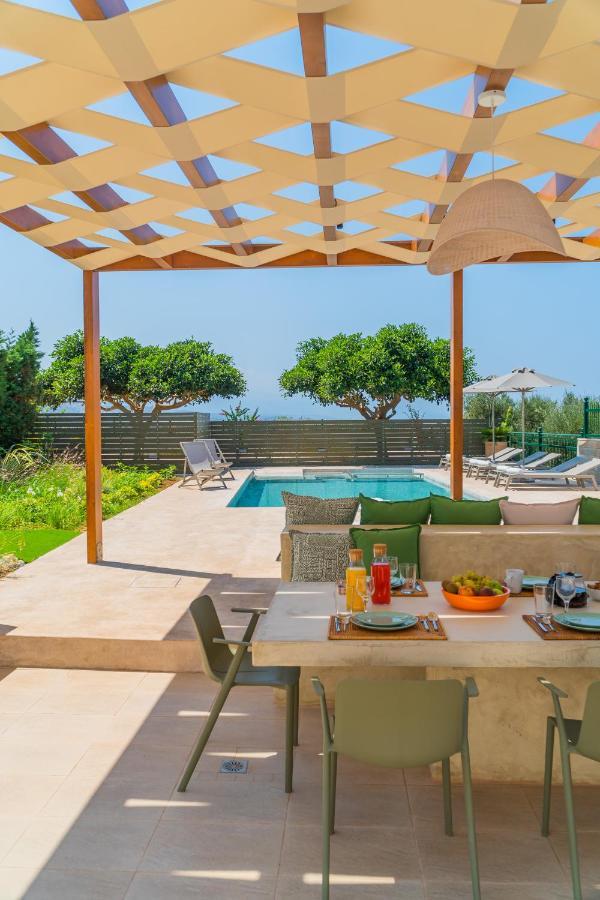 Estella Villa With Pool, Children Area, Bbq & Magnificent Views! Αστέρι Εξωτερικό φωτογραφία