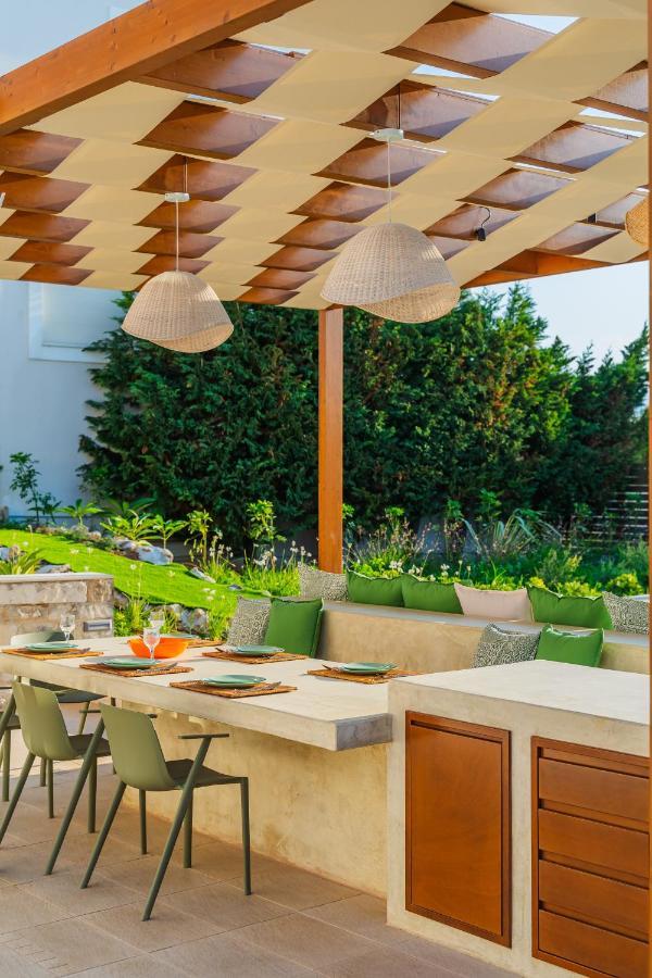 Estella Villa With Pool, Children Area, Bbq & Magnificent Views! Αστέρι Εξωτερικό φωτογραφία
